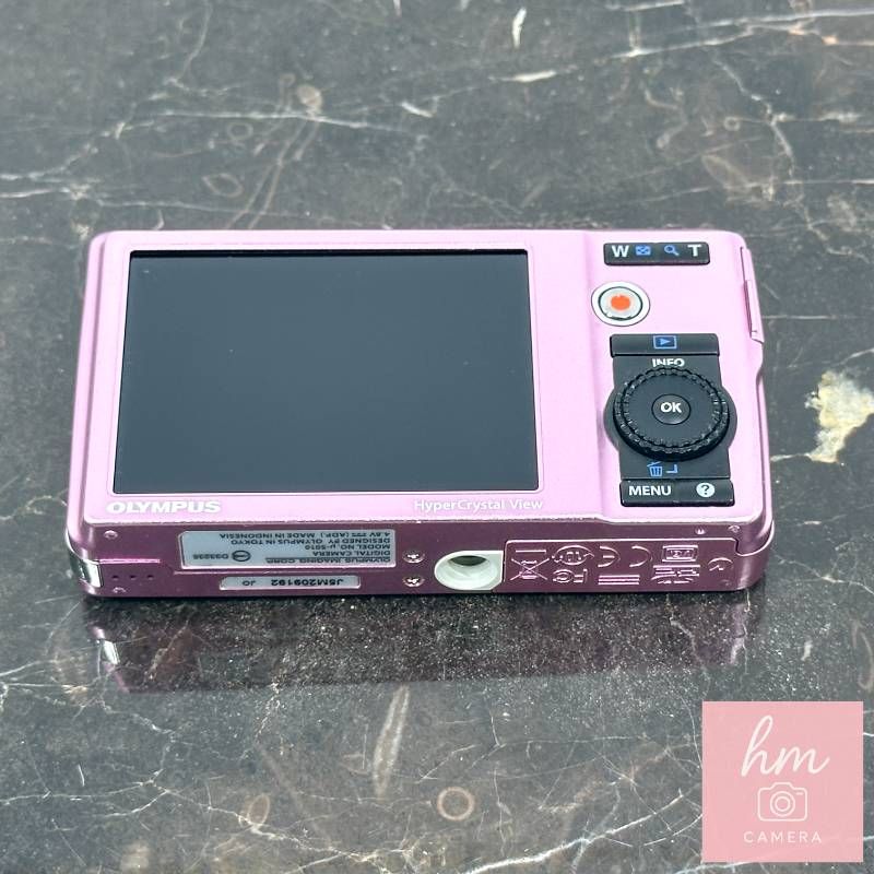 OLYMPUS μ-5010 ピンク 1400万画素 光学5倍ズーム 広角26mm DUAL IS 手