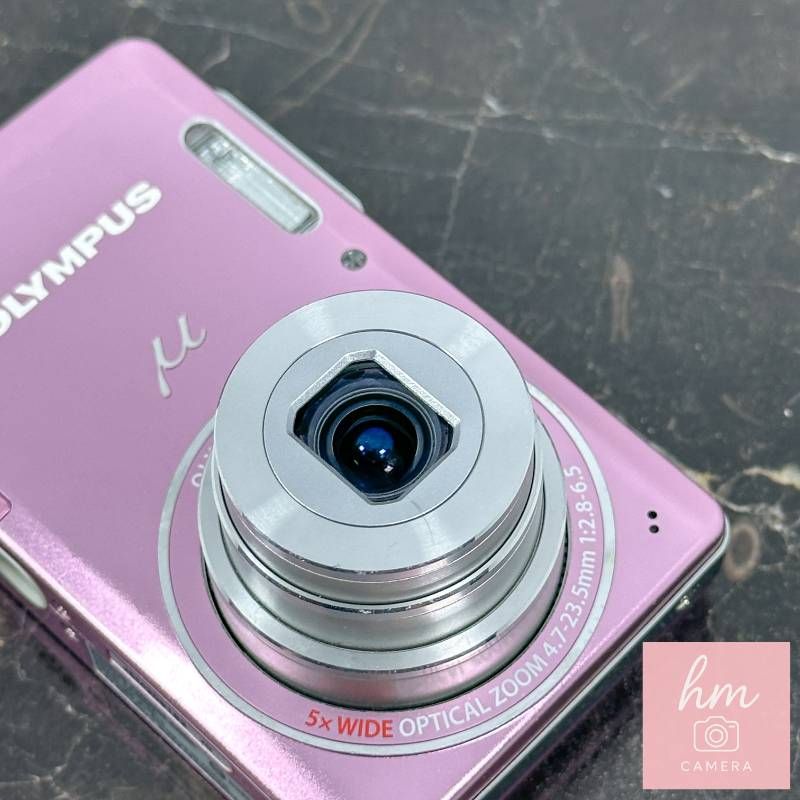 OLYMPUS μ-5010 ピンク 1400万画素 光学5倍ズーム 広角26mm DUAL IS 手