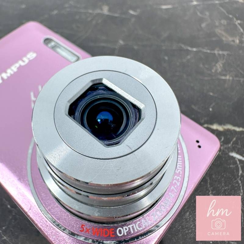 OLYMPUS μ-5010 ピンク 1400万画素 光学5倍ズーム 広角26mm DUAL IS 手