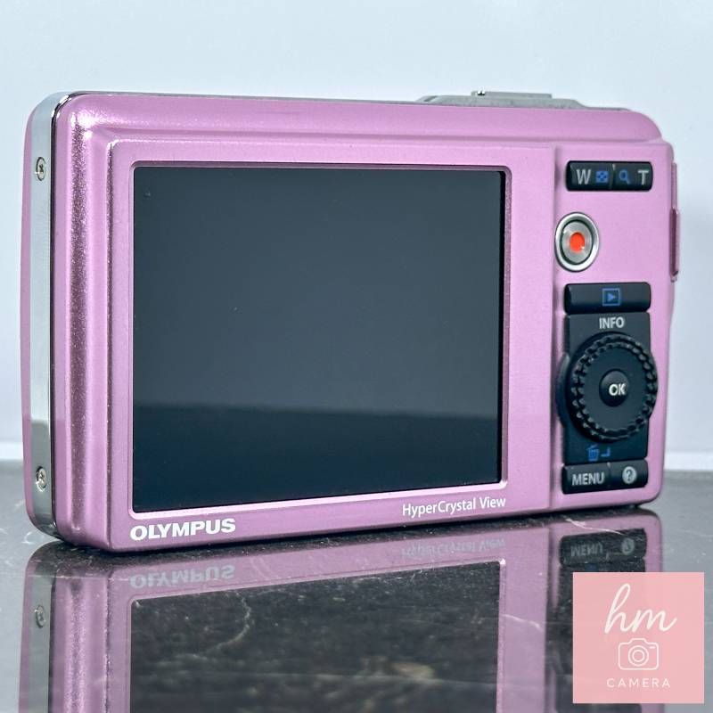 【D3063】 OLYMPUS μ-5010 ピンク オリンパス ミュー OLYMPUS μ-5010 ピンク 1400万画素 光学5倍ズーム 広角26mm DUAL IS 手