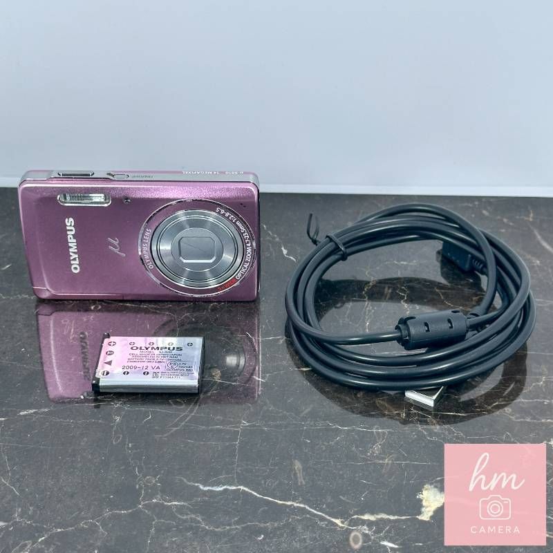 OLYMPUS μ-5010 ピンク 1400万画素 光学5倍ズーム 広角26mm DUAL IS 手