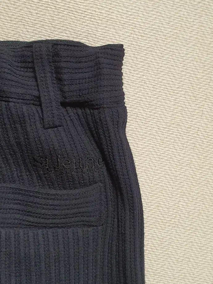 Sjsj SJSJ エスジェイ 刺繍 デザインテープ バックバンド ワイ ド パンツ 44 サイズ 正規品 - メルカリ