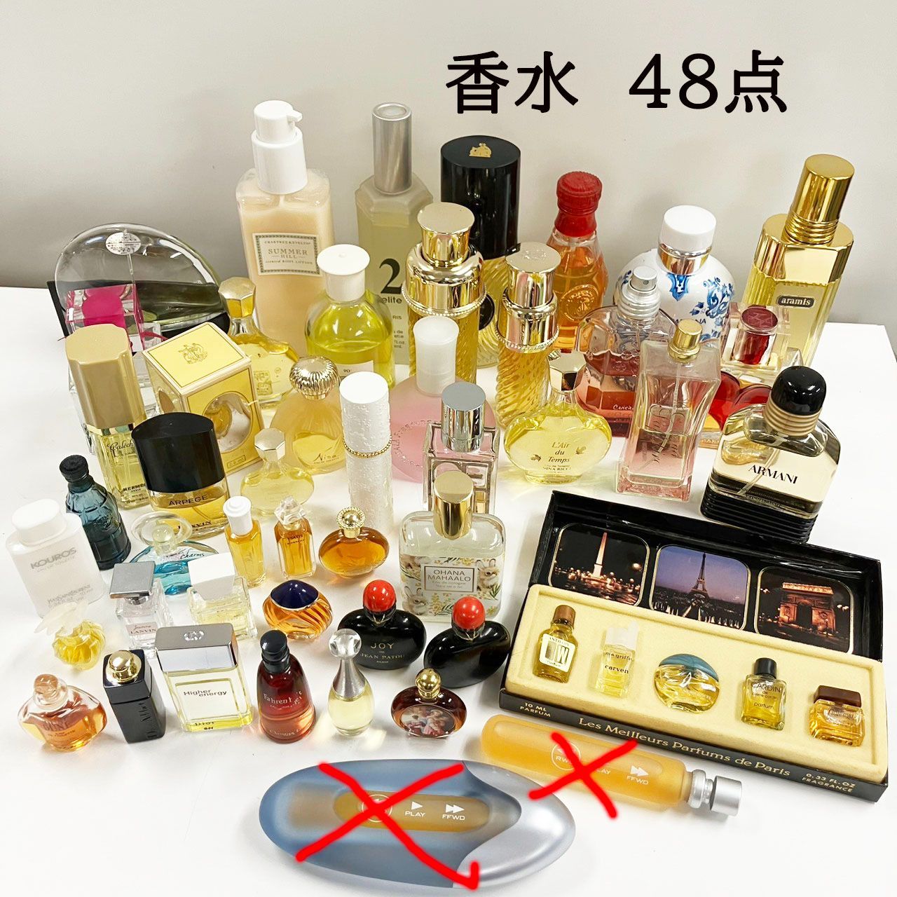 まとめ売り ブランド 香水 48点セット ディオール ニナリッチ セリーヌ