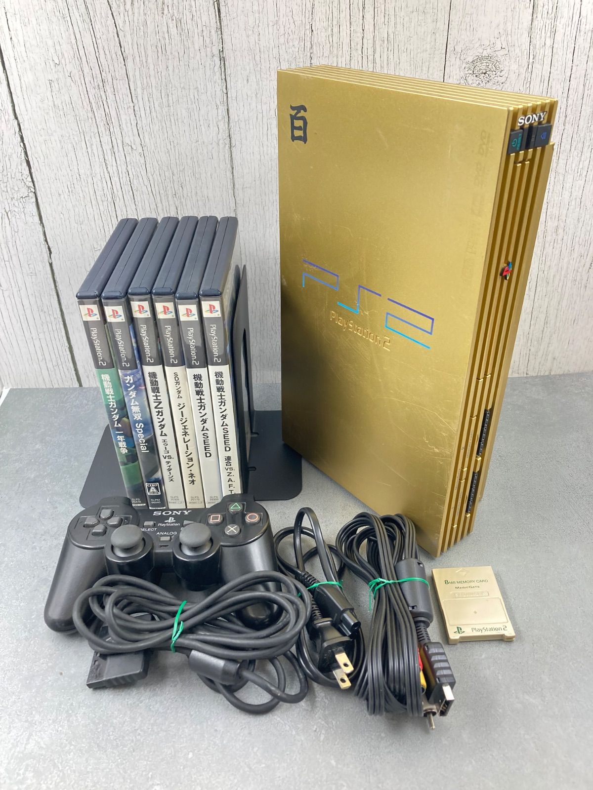 SONY Playstation2 PS2 SCPH-55000 GU 機動戦士Zガンダム百式ゴールド