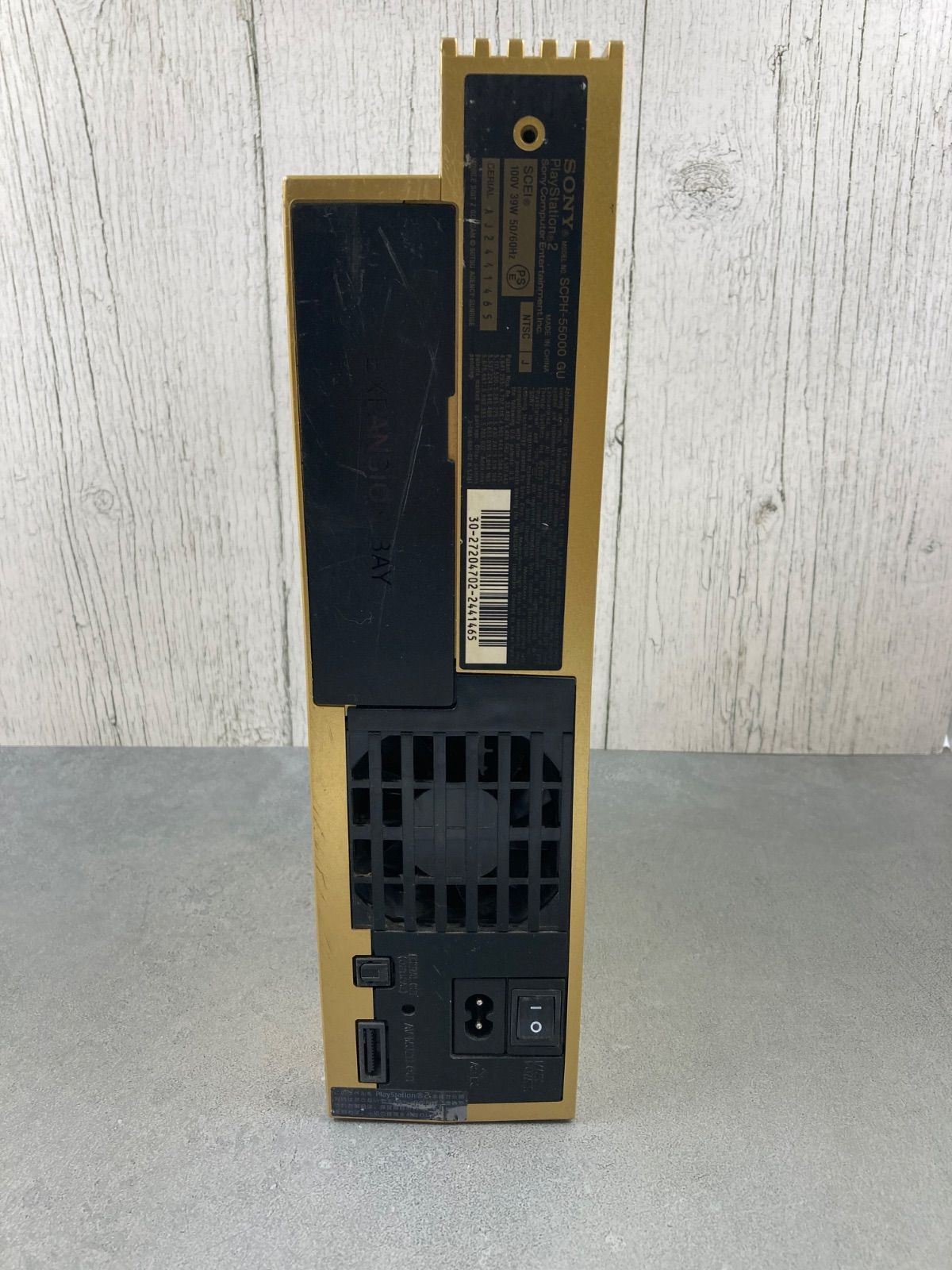 SONY Playstation2 PS2 SCPH-55000 GU 機動戦士Zガンダム百式ゴールド