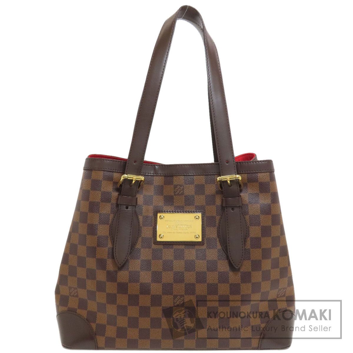 LOUIS VUITTON ルイヴィトン N51204 ハムステッドMM トートバッグ ダミエキャンバス レディース [中古]