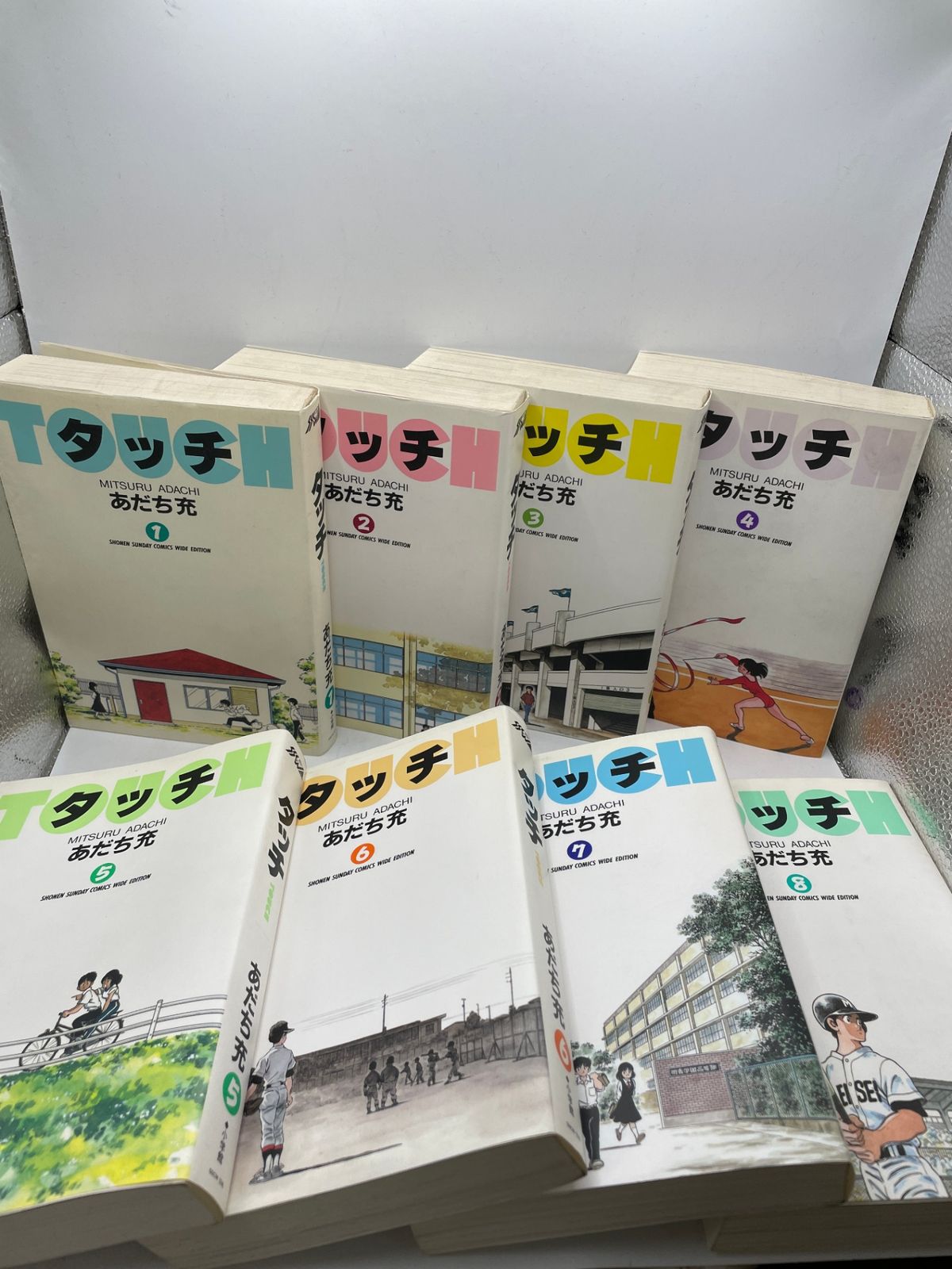 全巻セット】 あだち充 ワイド版漫画まとめ売り 計19冊セット タッチ