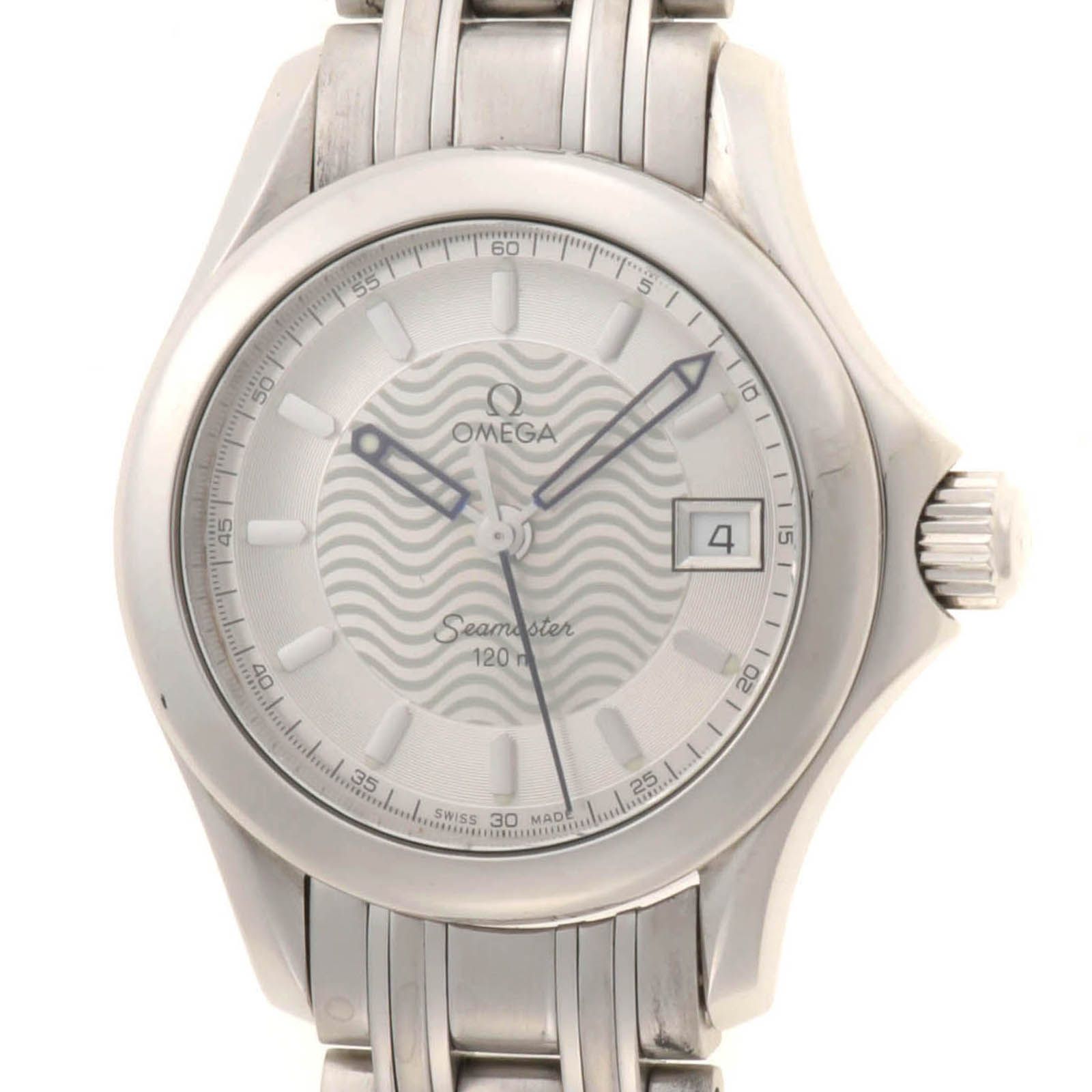 OMEGA オメガ シーマスター 120m 2581.31 腕時計 ステンレススチール シルバー レディース【中古】471 60,476円