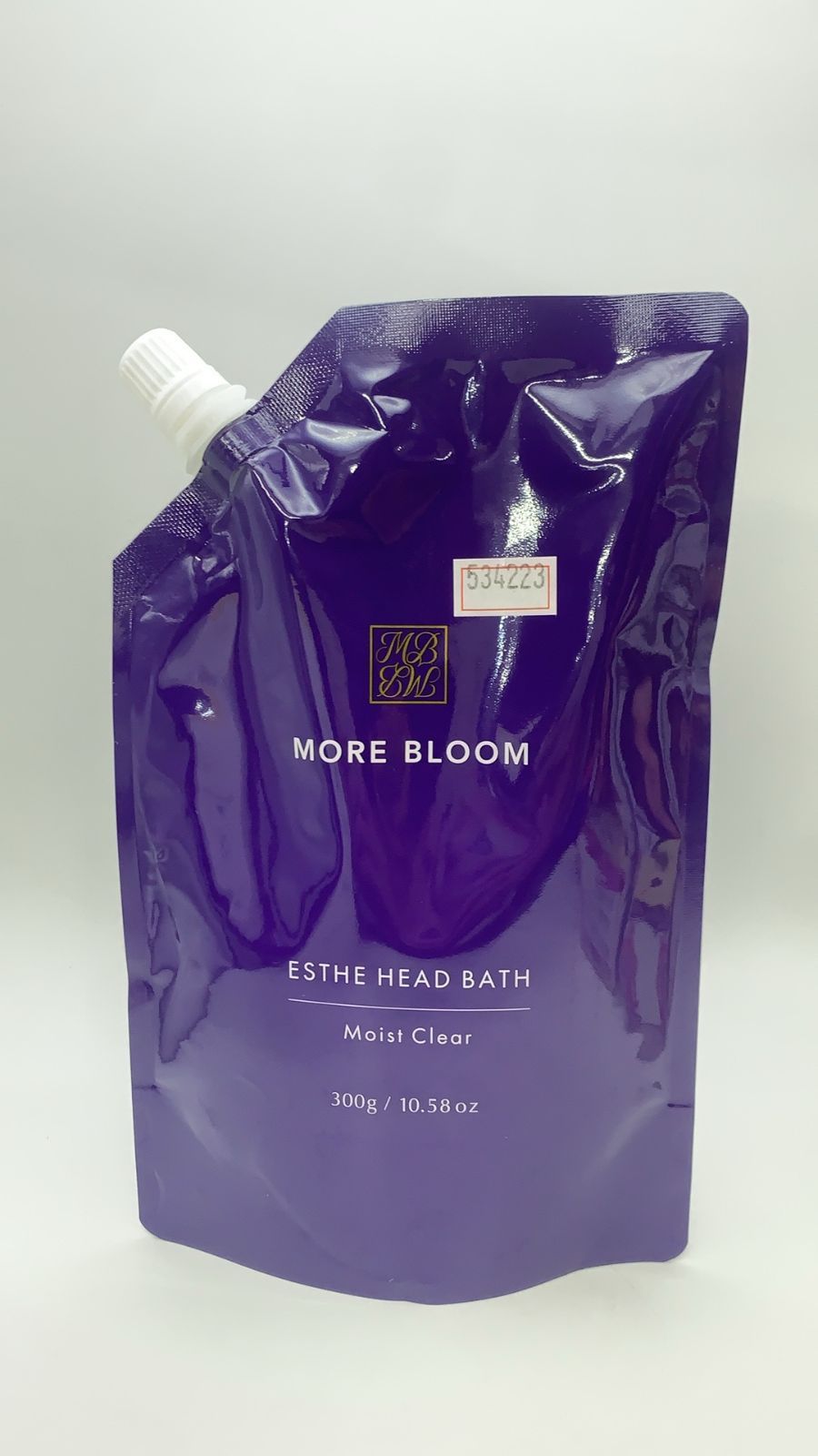 MORE BLOOM エステヘッドバス モイストクリア 詰め替え 300g クリーム