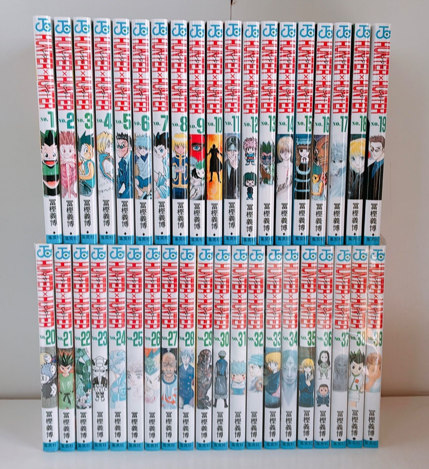 HUNTERHUNTER 全巻 39巻セット ハンターハンター - メルカリ