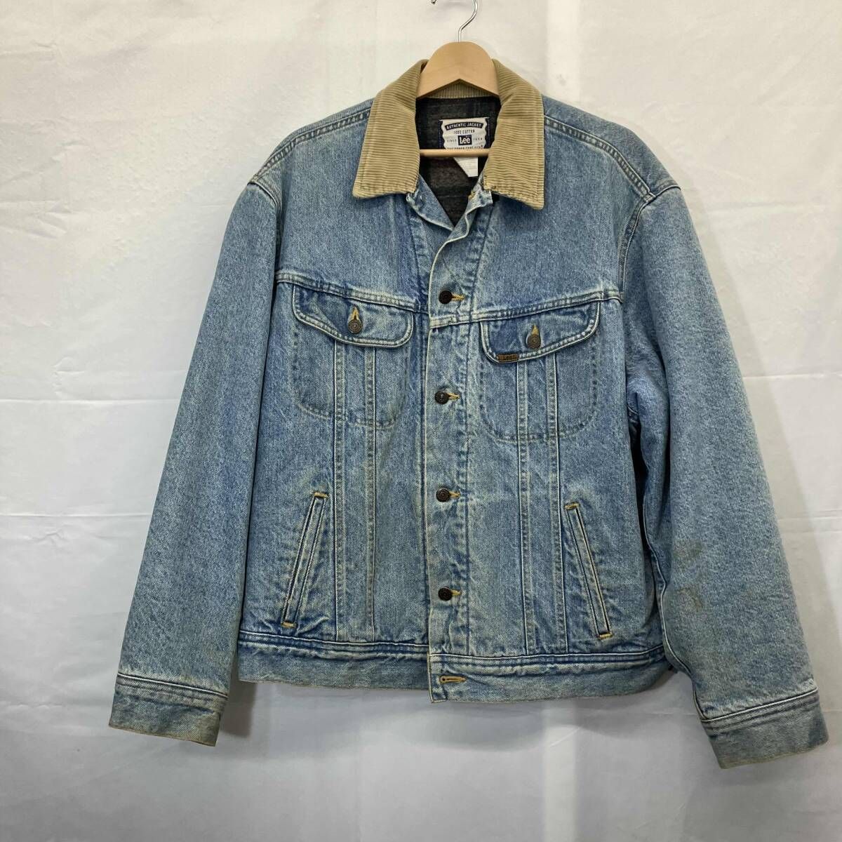 Lee / リー / STORM RIDER / デニムジャケット / 裏地ブランケット / 90s / 古着 / Lサイズ 9,720円