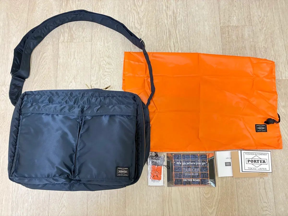 Porter タンカー ショルダーバッグ アイアンブルー XL 43,885円