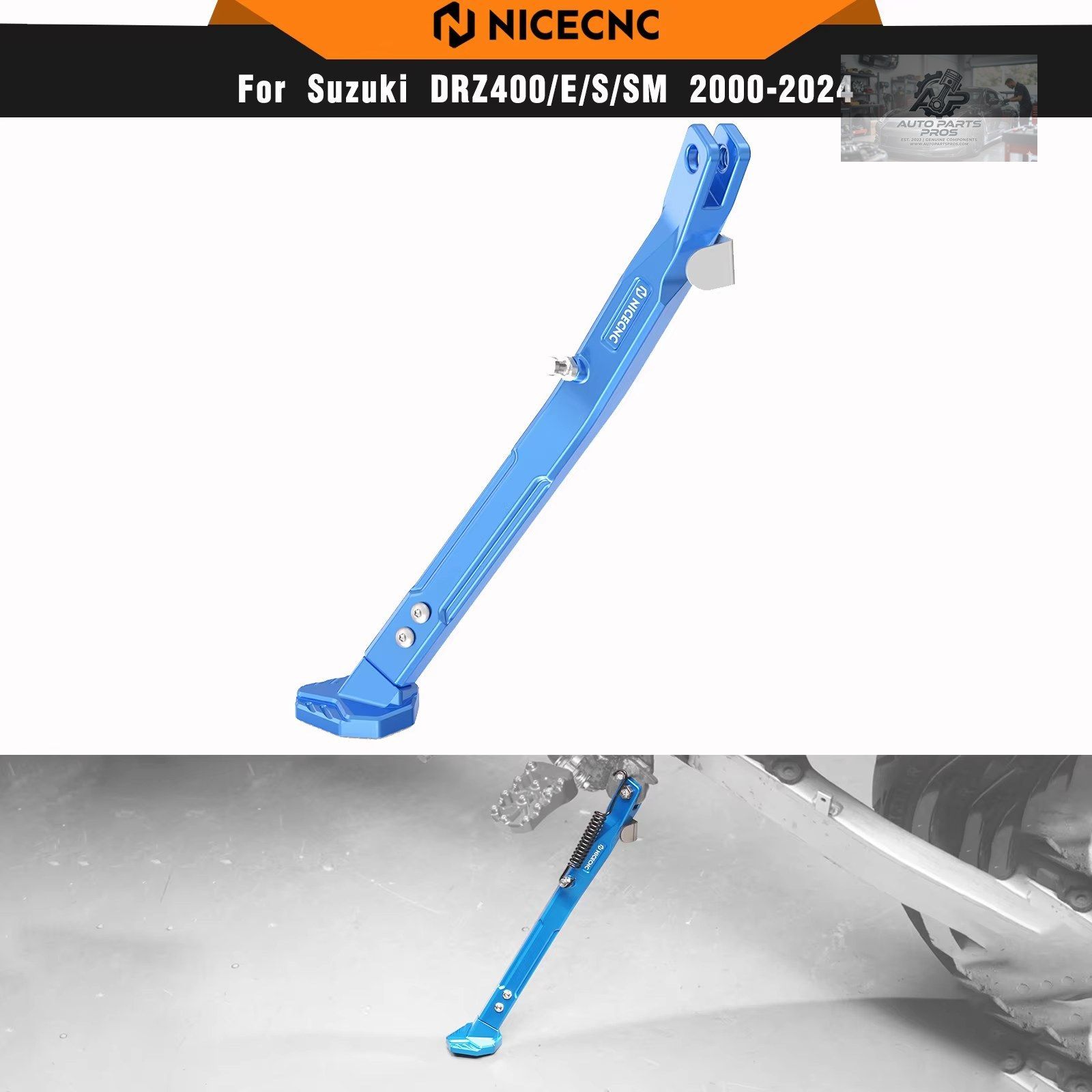 調節式 キックスタンド スズキ DRZ400 E S SM DRZ 2000-2022 - 24 18,186円