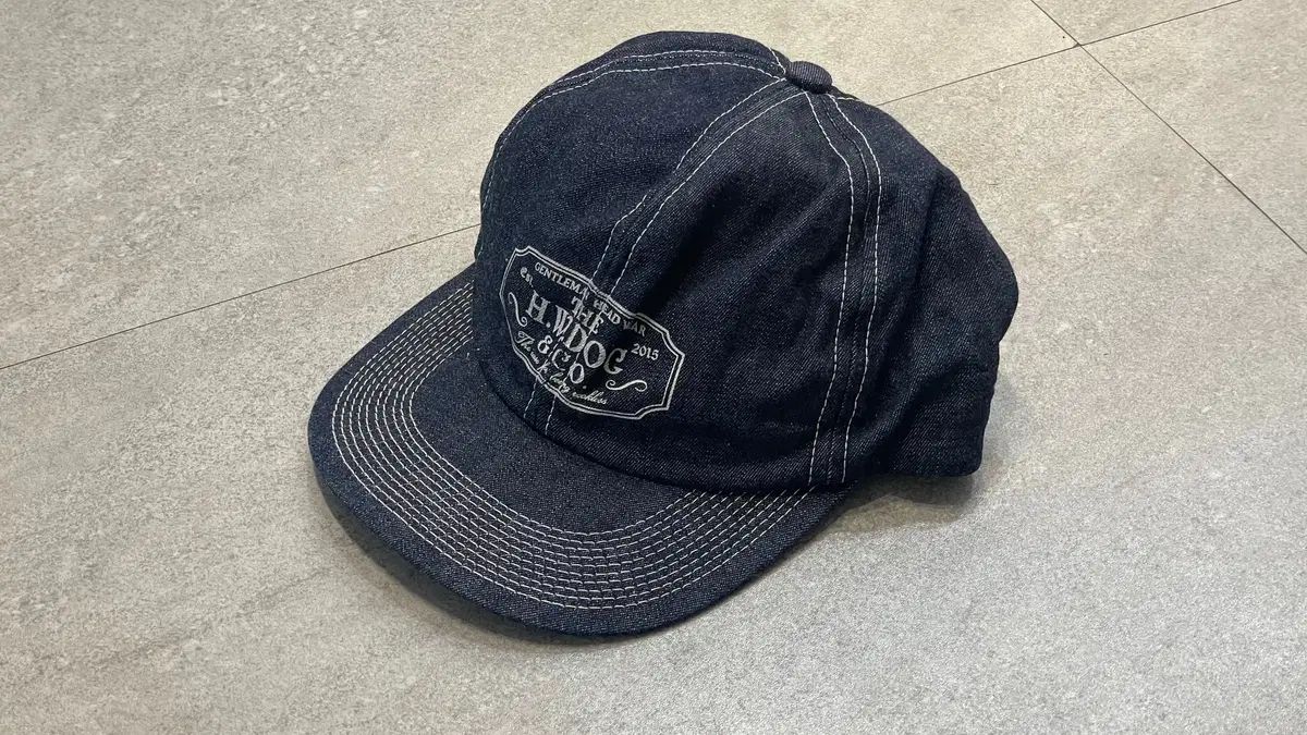 H W DOG & CO デニム トラッカー キャップ Indigo 38 (状態：良し/傷なし) 12,209円