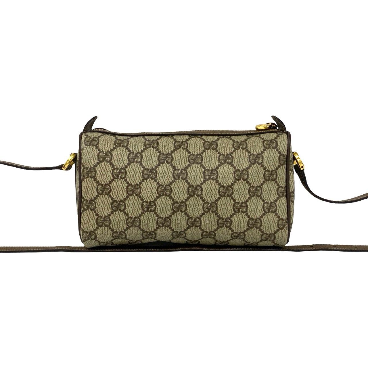 極 美品 袋付き GUCCI グッチ シェリーライン GG 柄 レザー 本革