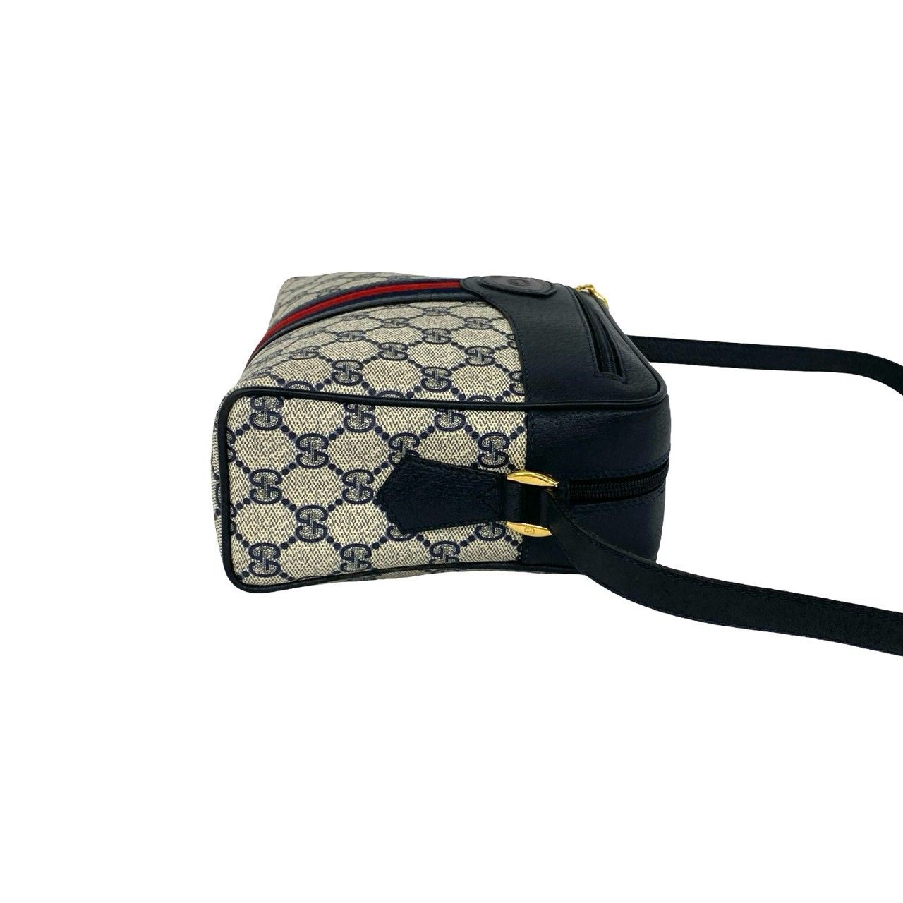 極 美品 GUCCI グッチ オールドグッチ ヴィンテージ シェリーライン GG