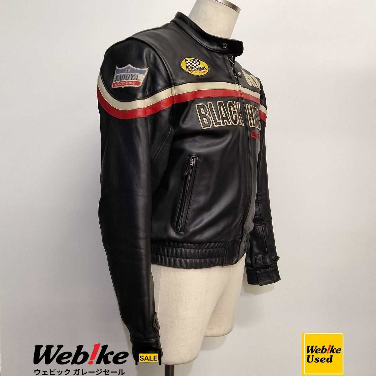 KADOYA BLACK HORSE Racing シングルライダース | サイズ：M RXBI35376