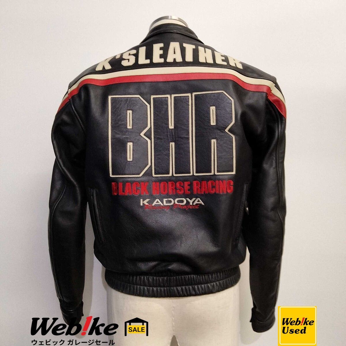 KADOYA BLACK HORSE Racing シングルライダース | サイズ：M RXBI35376