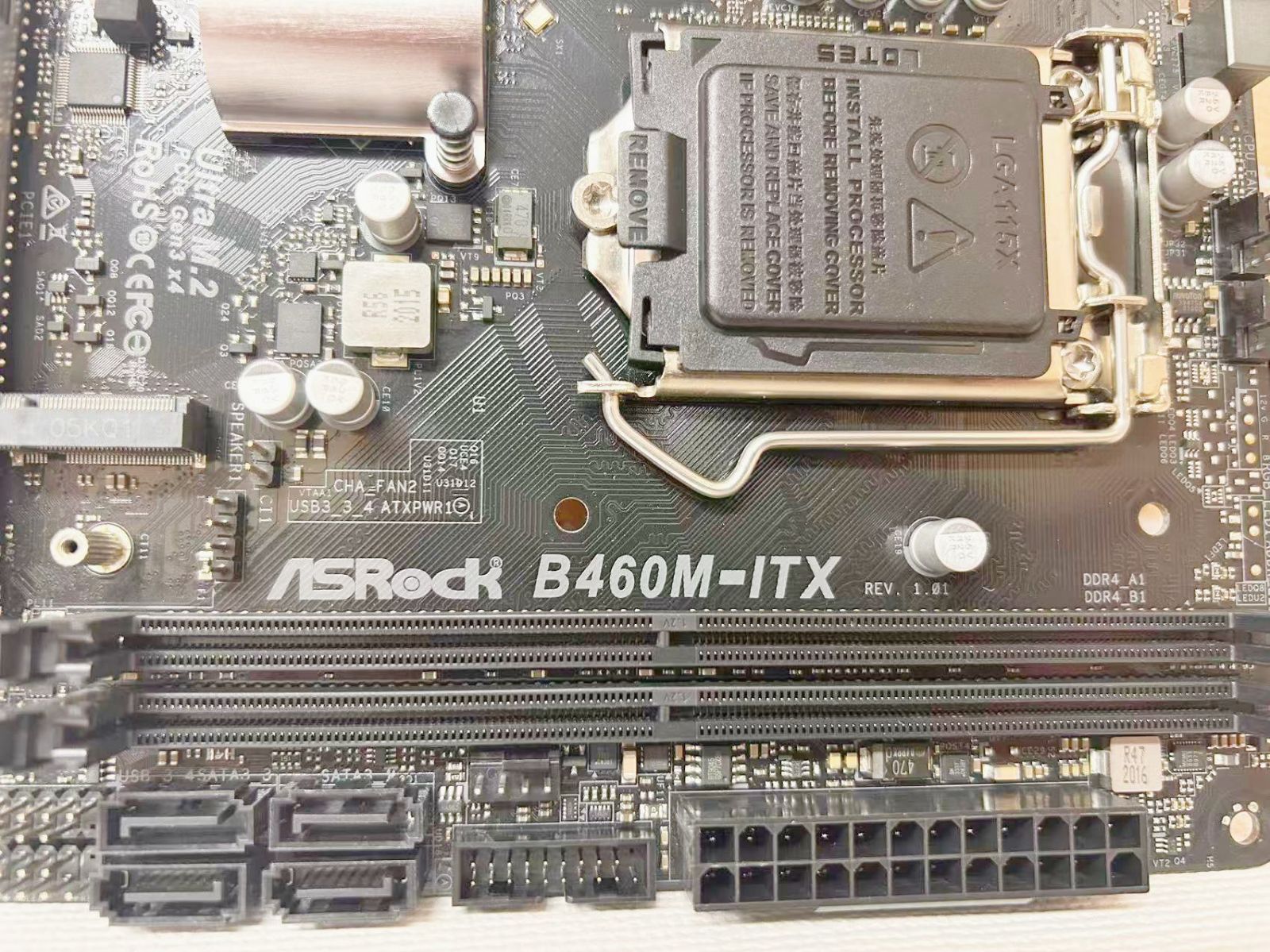 ASRock B460M-ITX マザーボード 中古 - メルカリ