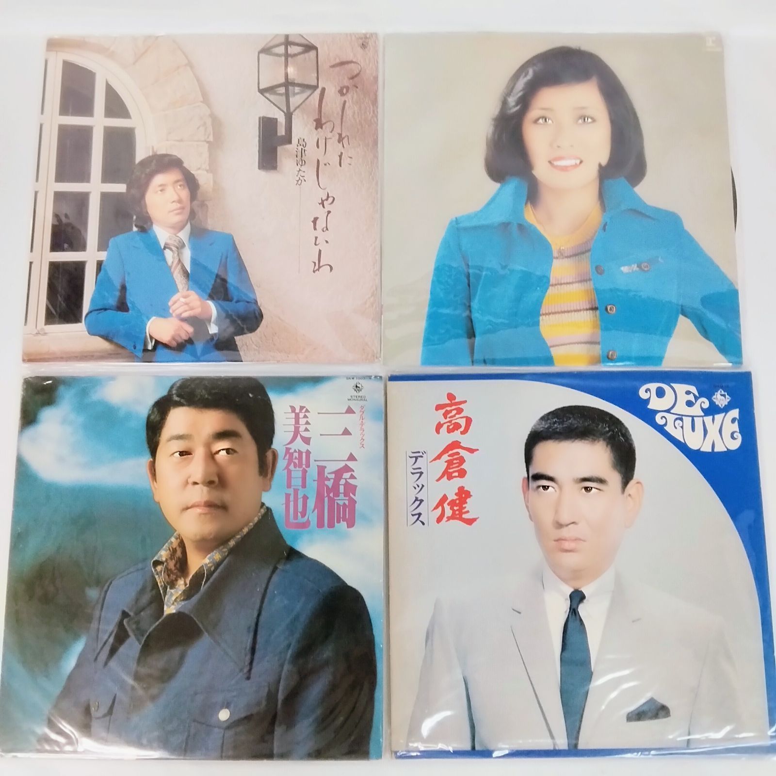 3】邦楽(演歌) LPレコード まとめ売り 45枚セット 《NO 01583