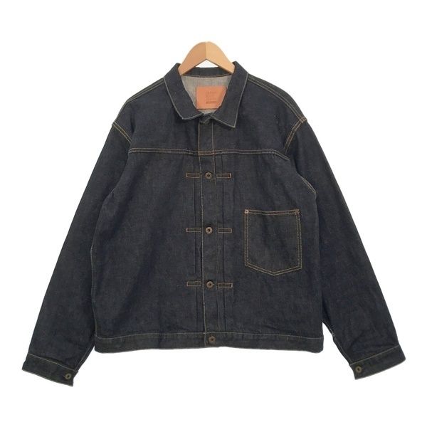 JAPAN BLUE JEANS ジャパンブルージーンズ デニムジャケット Gジャン 1st Type 大戦モデル JBGJ10035S サイズ44 インディゴ アウター ★SS2895