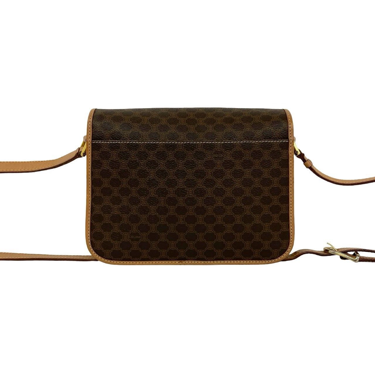 極 美品 CELINE セリーヌ ヴィンテージ マカダム ブラゾン 柄 サークル
