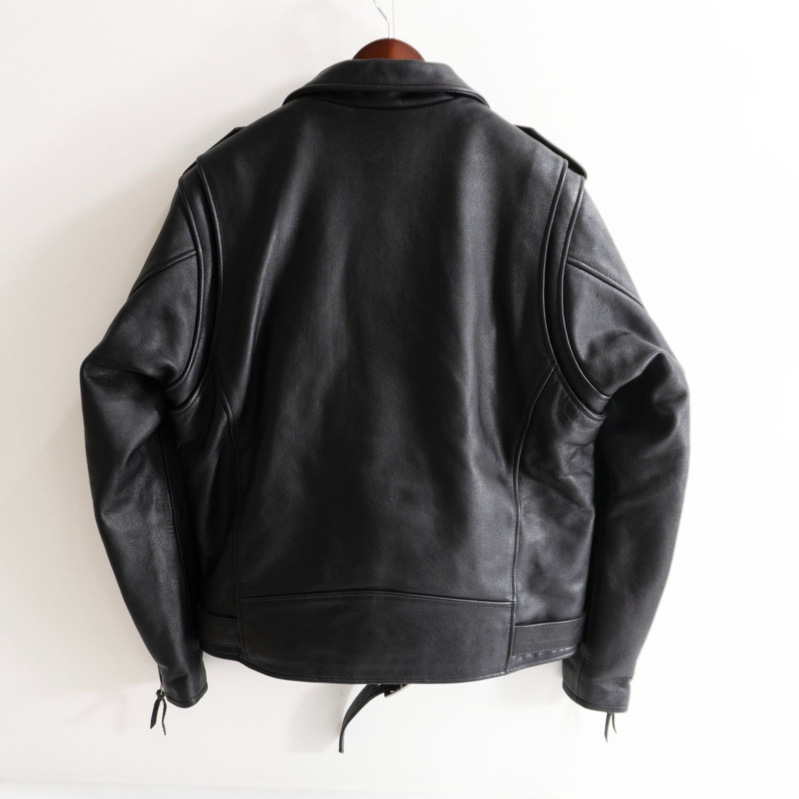 美品/ビッグサイズ】KADOYA【ダブルライダースジャケット】 4L カドヤ