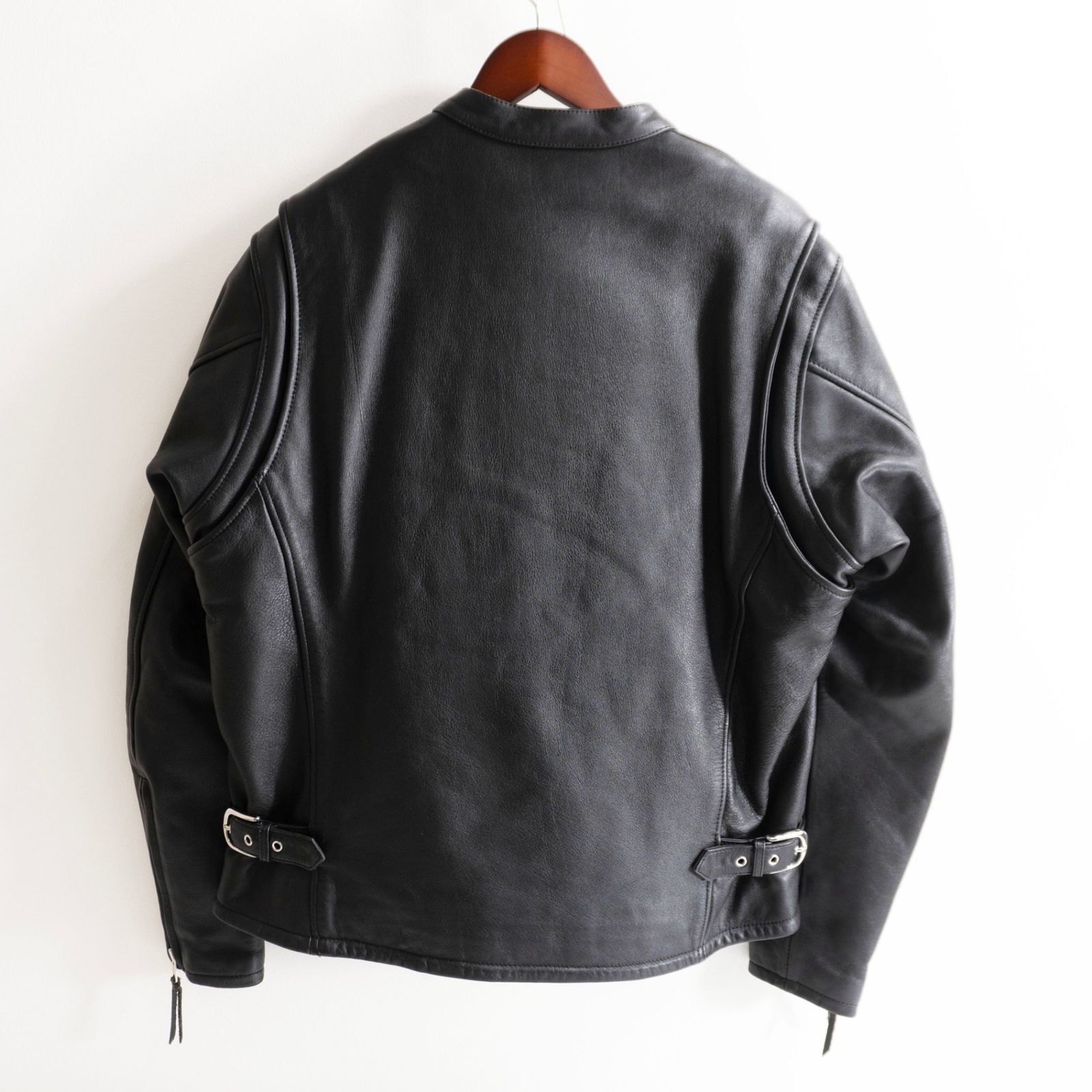美品/ビッグサイズ】KADOYA【シングルライダースジャケット】 4L