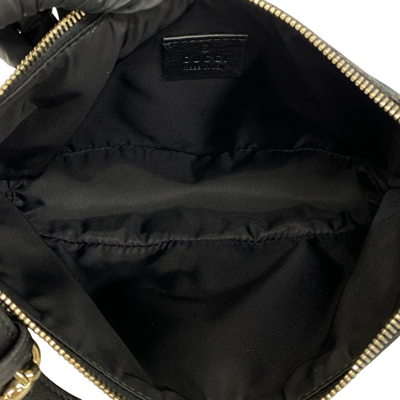 極 美品 GUCCI グッチ シェリーライン GG 柄 キャンバス レザー 本革