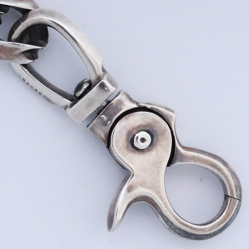 backlashのウォレットチェーンルビー付き、即決割引有 ISAMU KATAYAMA BACKLASH SILVER925 ウォレットチェーン ルビー