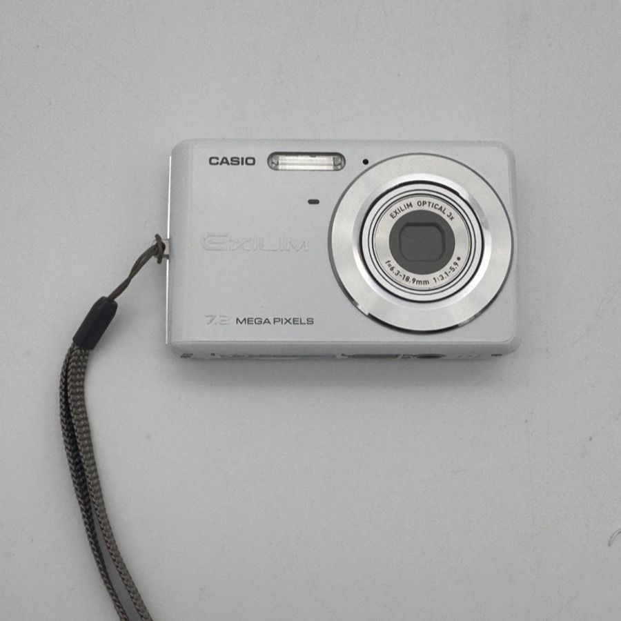 CASIO デジタルカメラ EXILIM (エクシリム) ZOOM EX-Z77 ホワイト