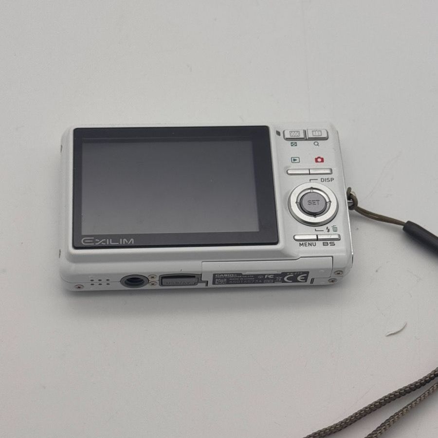 CASIO デジタルカメラ EXILIM (エクシリム) ZOOM EX-Z77 ホワイト