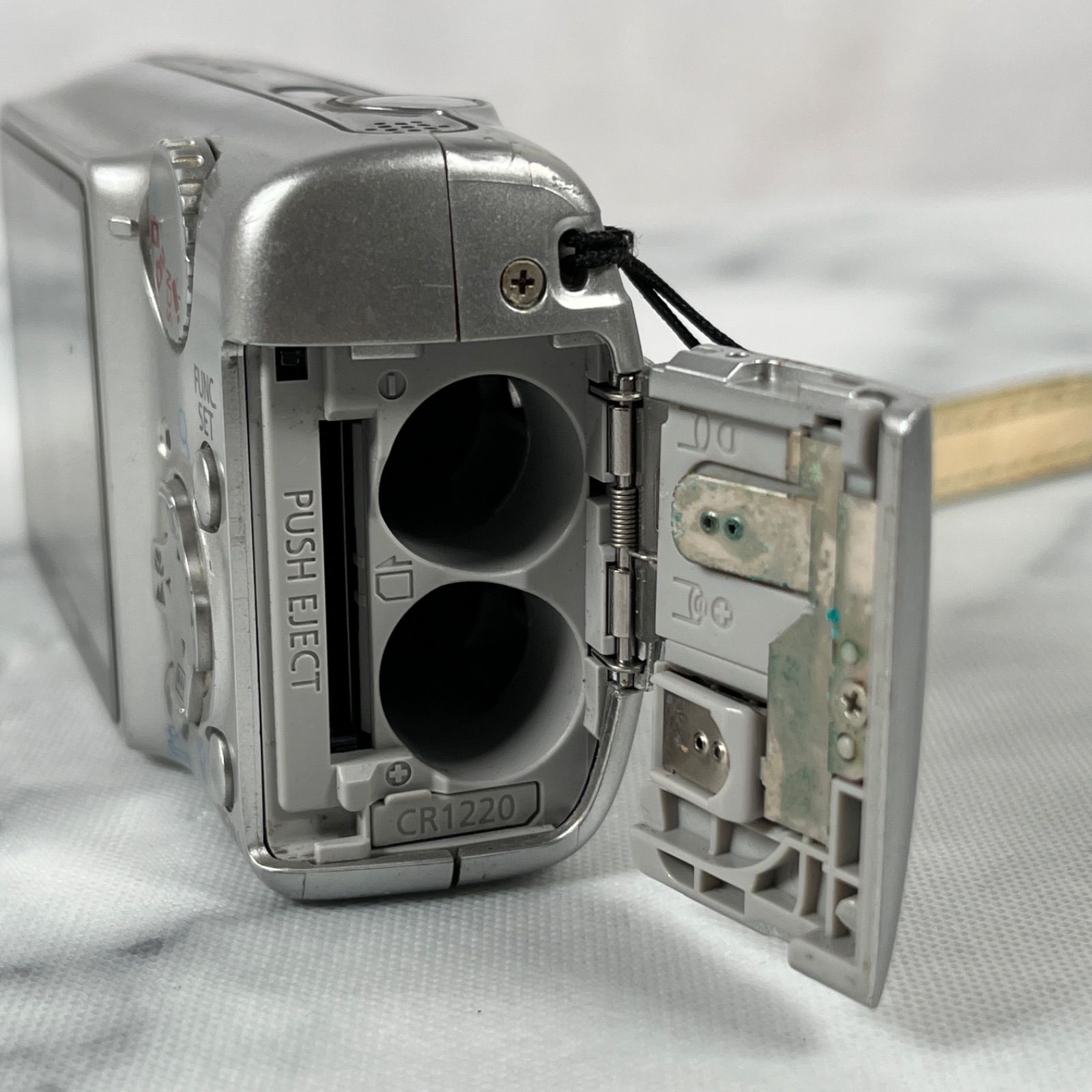 ☆通電確認済☆ Canon キヤノン PowerShot A470 シルバー コンパクト