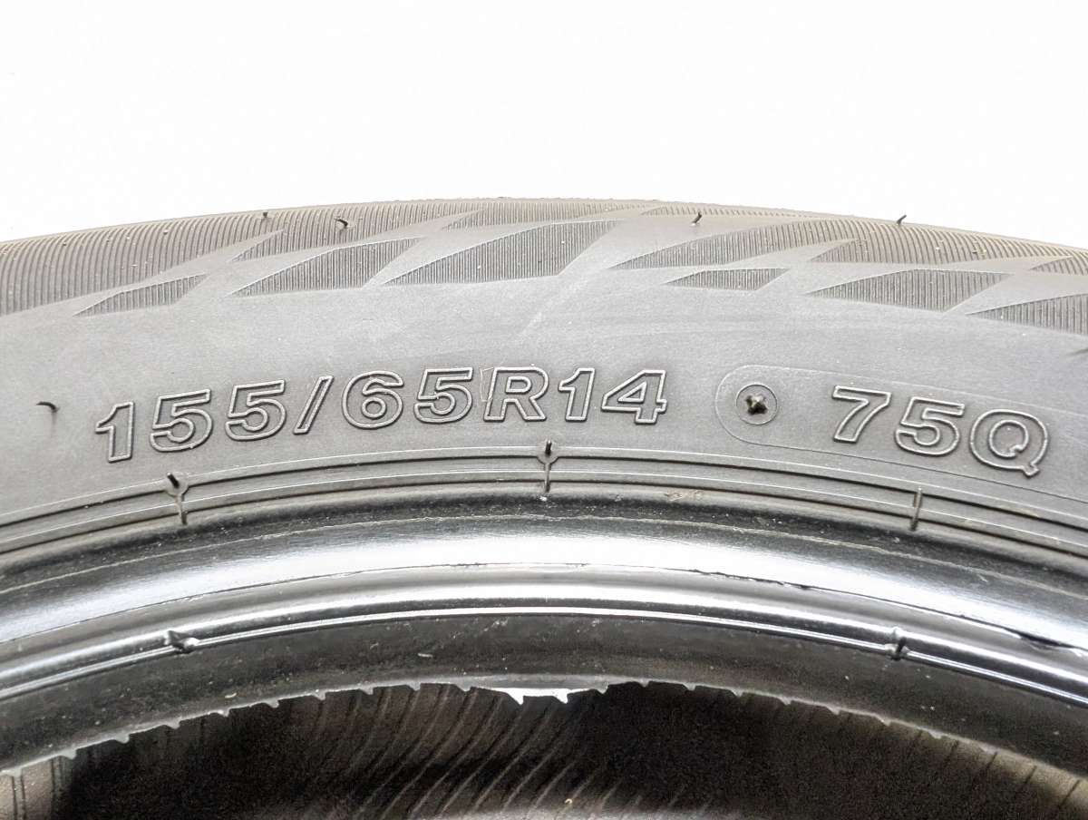 155/65R14 ブリヂストン ブリザック VRX2 中古タイヤ スタッドレス