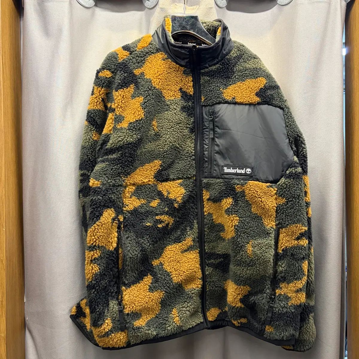Timberland カモフリース ジャケット 7,497円