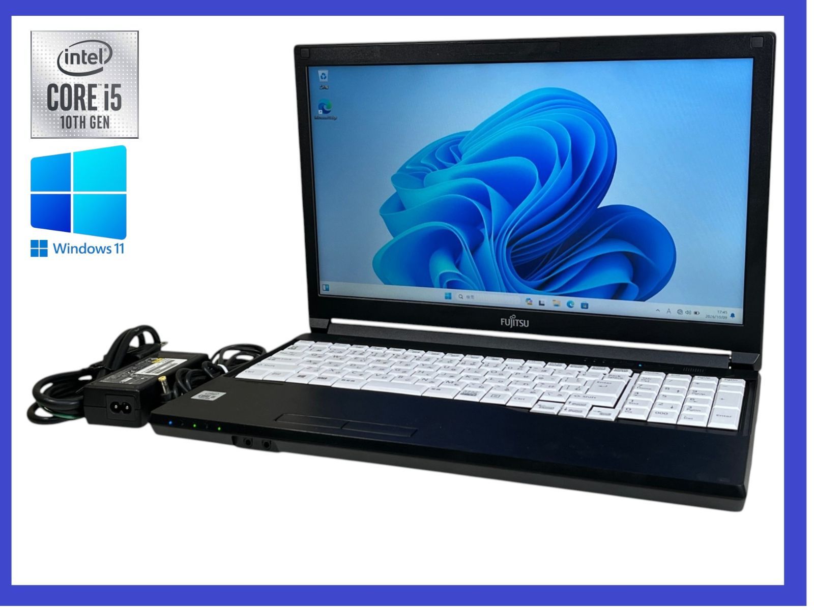 ☆Fujitsu Lifebook A5510/D 高性能CPU i5-10310U(第10世代) HDD500GB