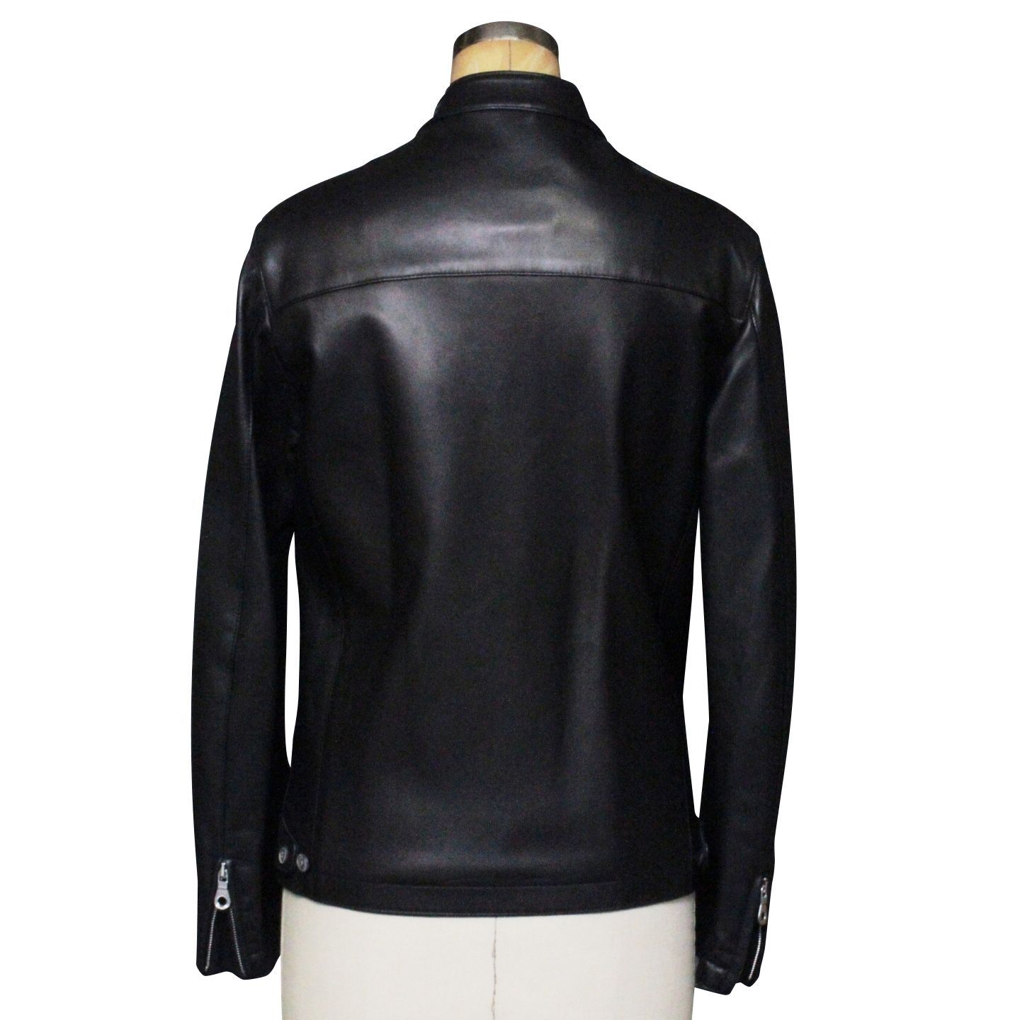 美品　チンクアンタ　シングルライダース　44 ラムレザー　ブラック チンクアンタ シングルライダースナッパレザー#44【美品】 - メルカリ