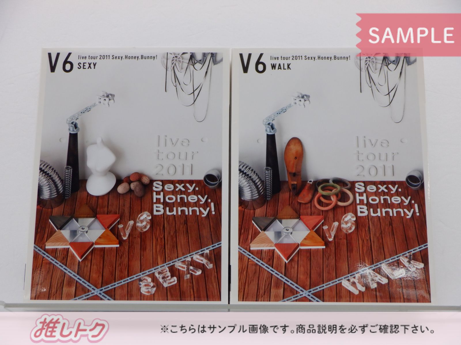 V6 DVD 2点セット DVD live tour 2011 Sexy.Honey.Bunny! 初回生産限定