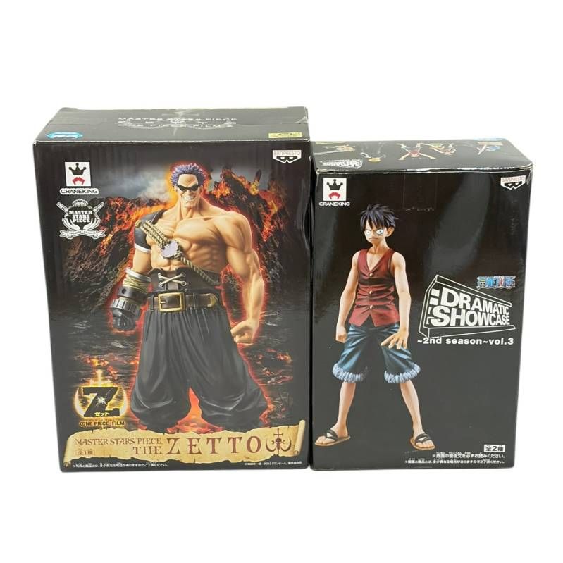 BANPRESTO MASTER STARS PIECE THE ZETTO DRAMATIC SHOWCASE 2nd