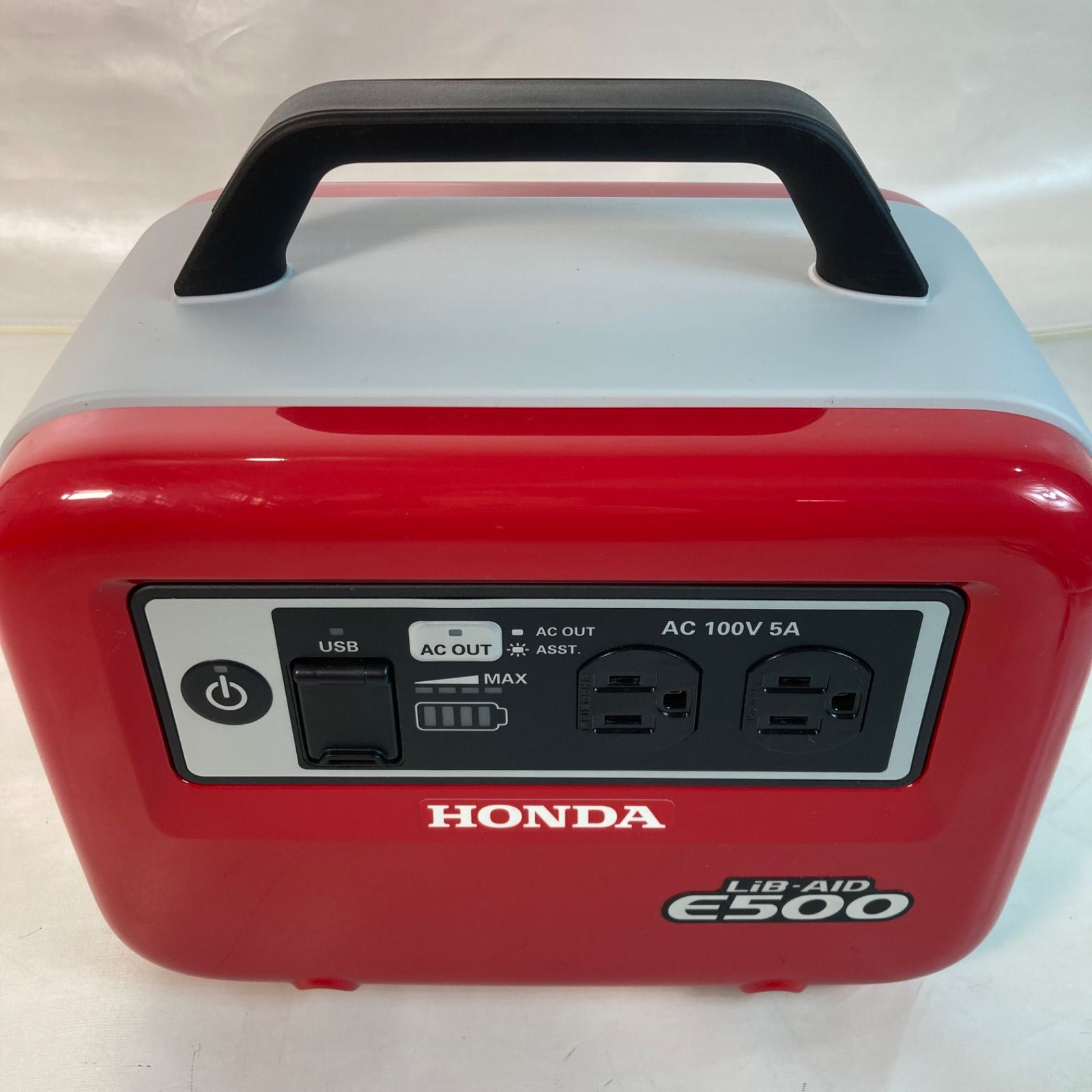 良品】HONDA LiB-AID E500 ポータブル電源 - メルカリ