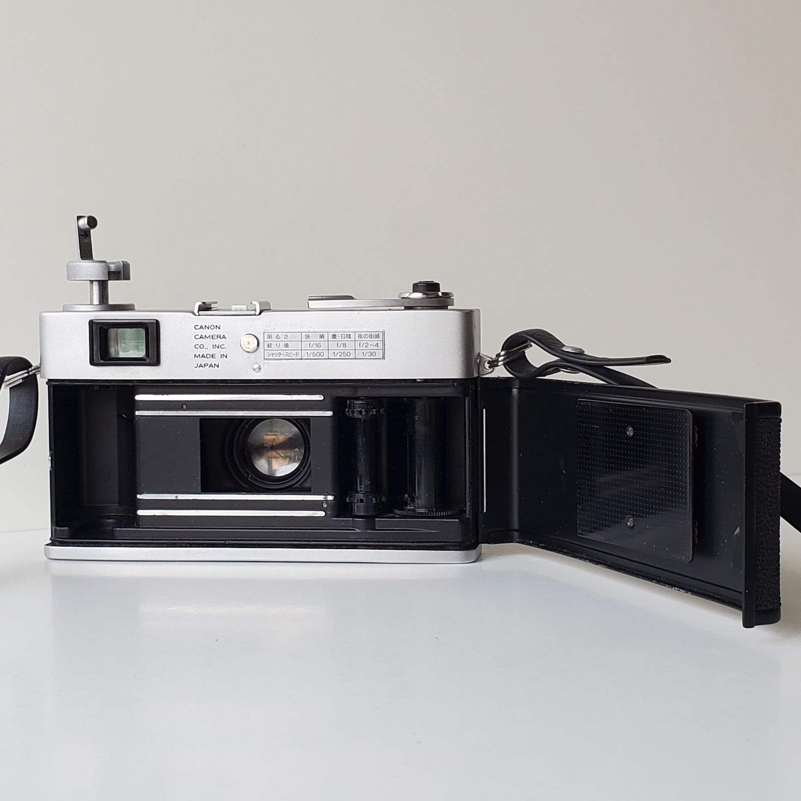 通電・基本動作確認 キャノン Canon Canonet S キャノネットS レンズは