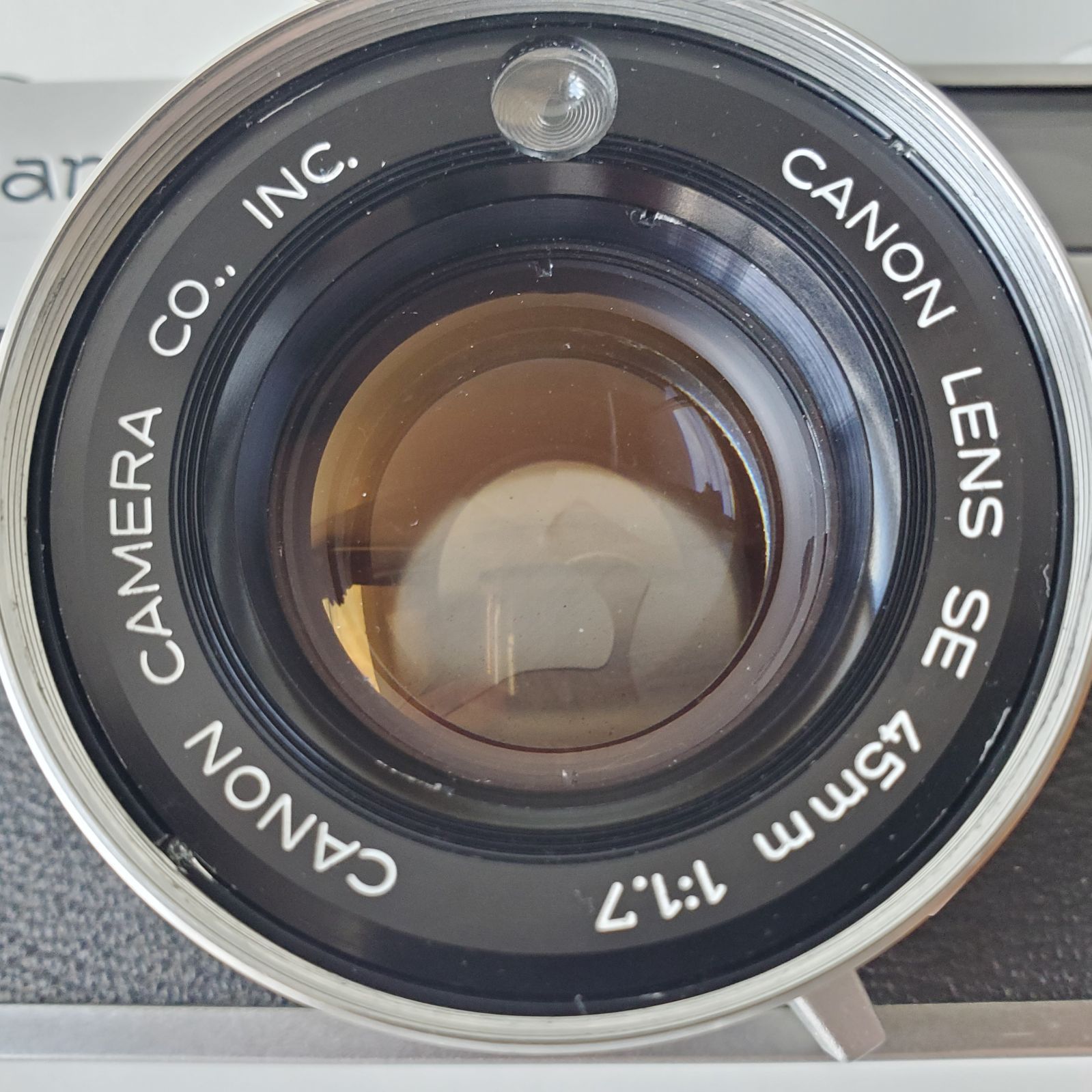 通電・基本動作確認 キャノン Canon Canonet S キャノネットS レンズは