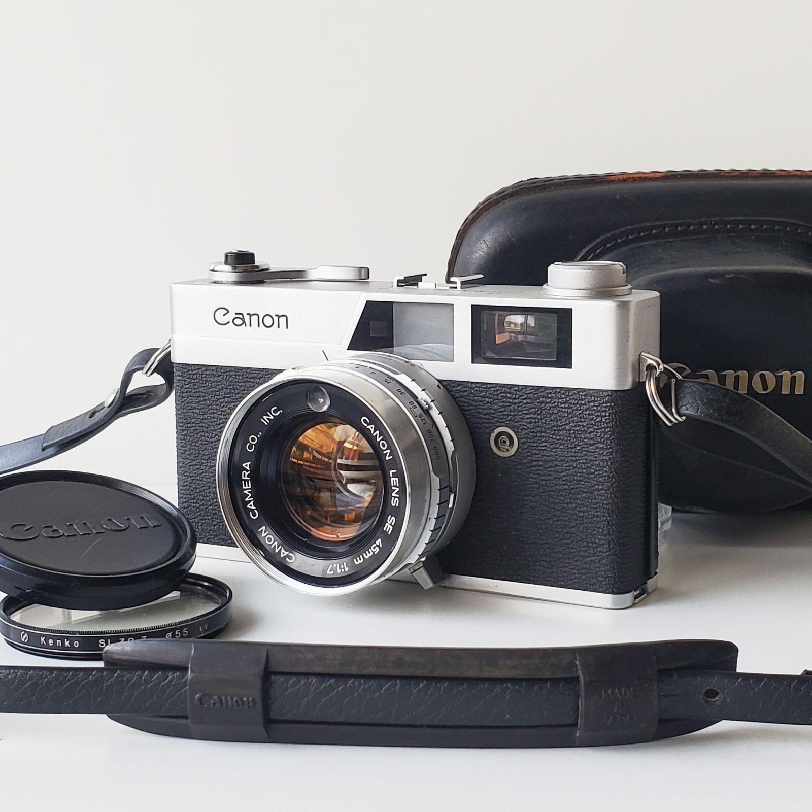 通電・基本動作確認 キャノン Canon Canonet S キャノネットS レンズは