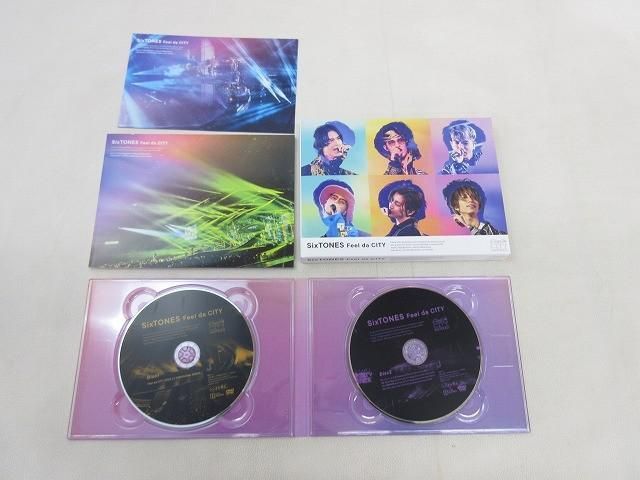 中古品】 SixTONES on eST Feel da CITY 初回盤 DVD グッズセット