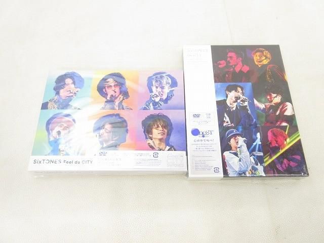 中古品】 SixTONES on eST Feel da CITY 初回盤 DVD グッズセット