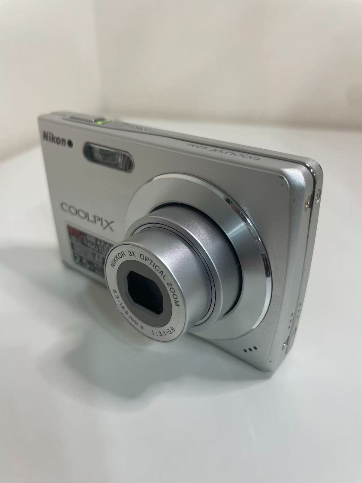 Nikon COOLPIX S200 シルバー デジカメ 動作確認済み コンデジ 純正