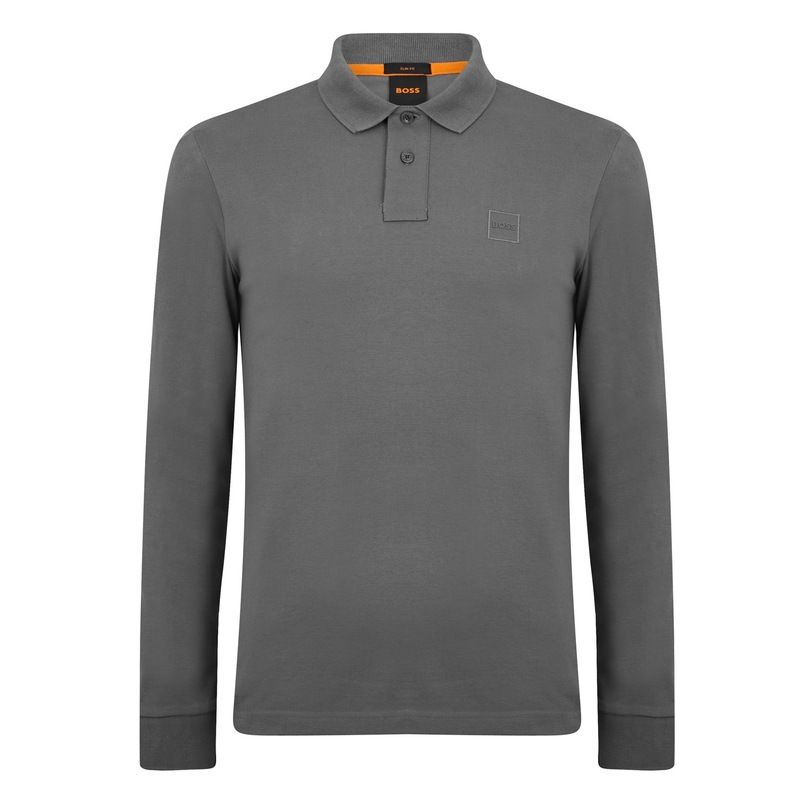 ボス メンズ トップス ポロシャツ Hugo Boss Passerby Polo Shirt Charcoal 029 チャコール