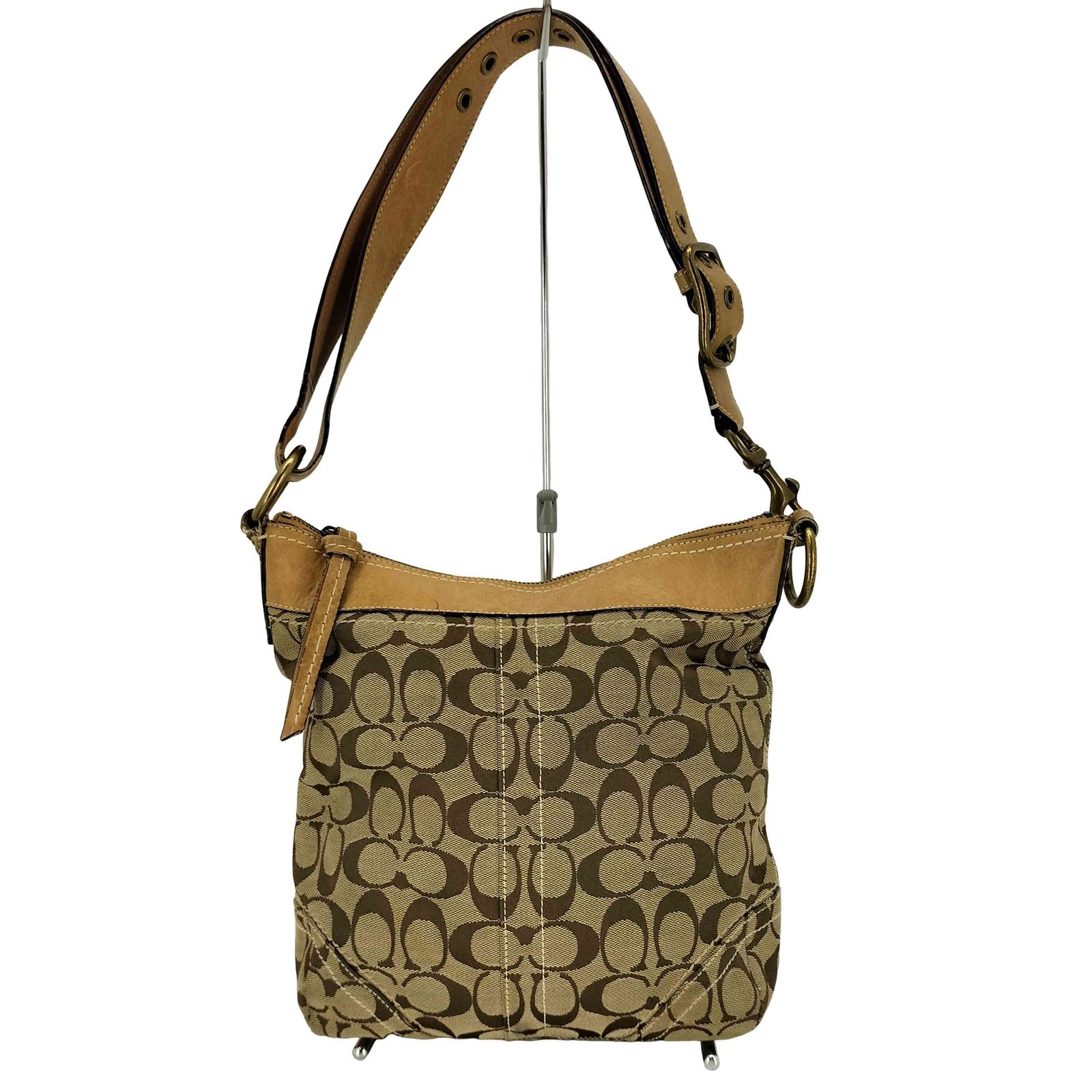 コーチ COACH シグネチャー ワンショルダーバッグ signature oneshoulderbag レディース 表記無