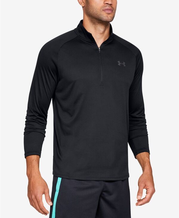 アンダーアーマー メンズ アウター パーカー・スウェット Under Armour Mens UA Tech HalfZip Pullover Black ブラック 13,845円