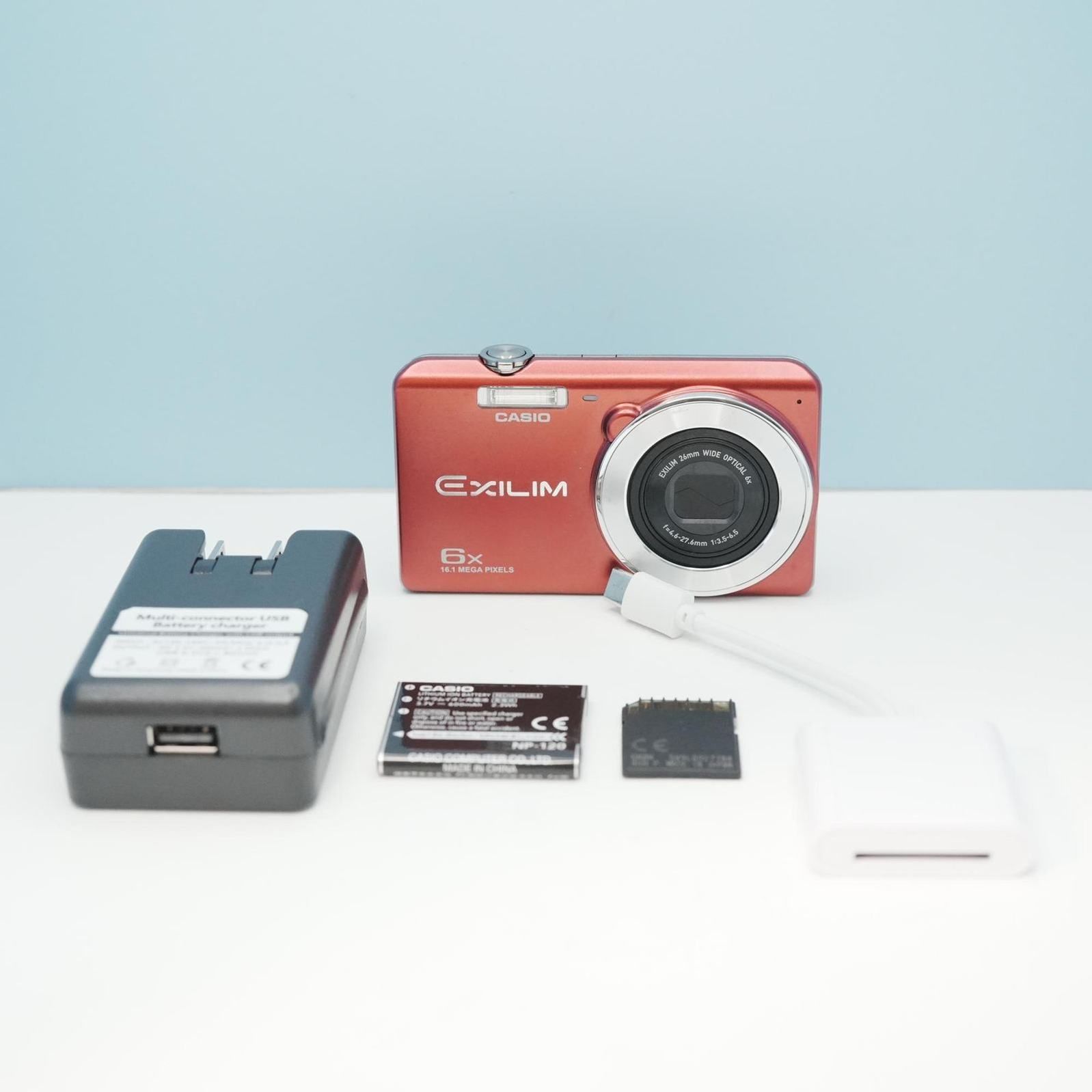 CASIO EXILIM EX-Z880 デジカメ スマホ転送OK フルセット 美品